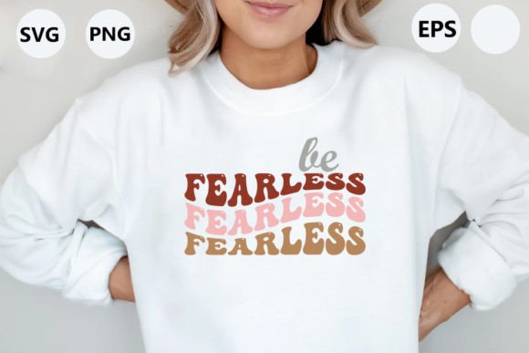 Be Fearless - Christian Retro Svg