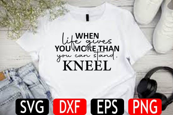 Christian Jesus SVG Design, when Life Gives