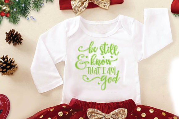 Christian Jesus- T-shirt Design, Be Stil - Freebies